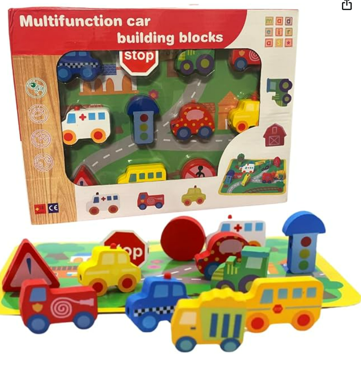 Brinquedo Educativo Montessori de Madeira